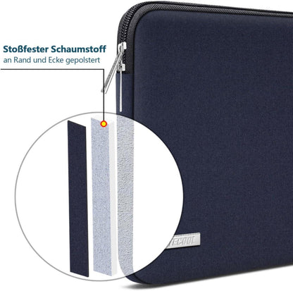 TECOOL 15,6 Zoll Laptop Tasche Hülle für Lenovo HP Dell Acer ASUS Samsung - Dunkelblau