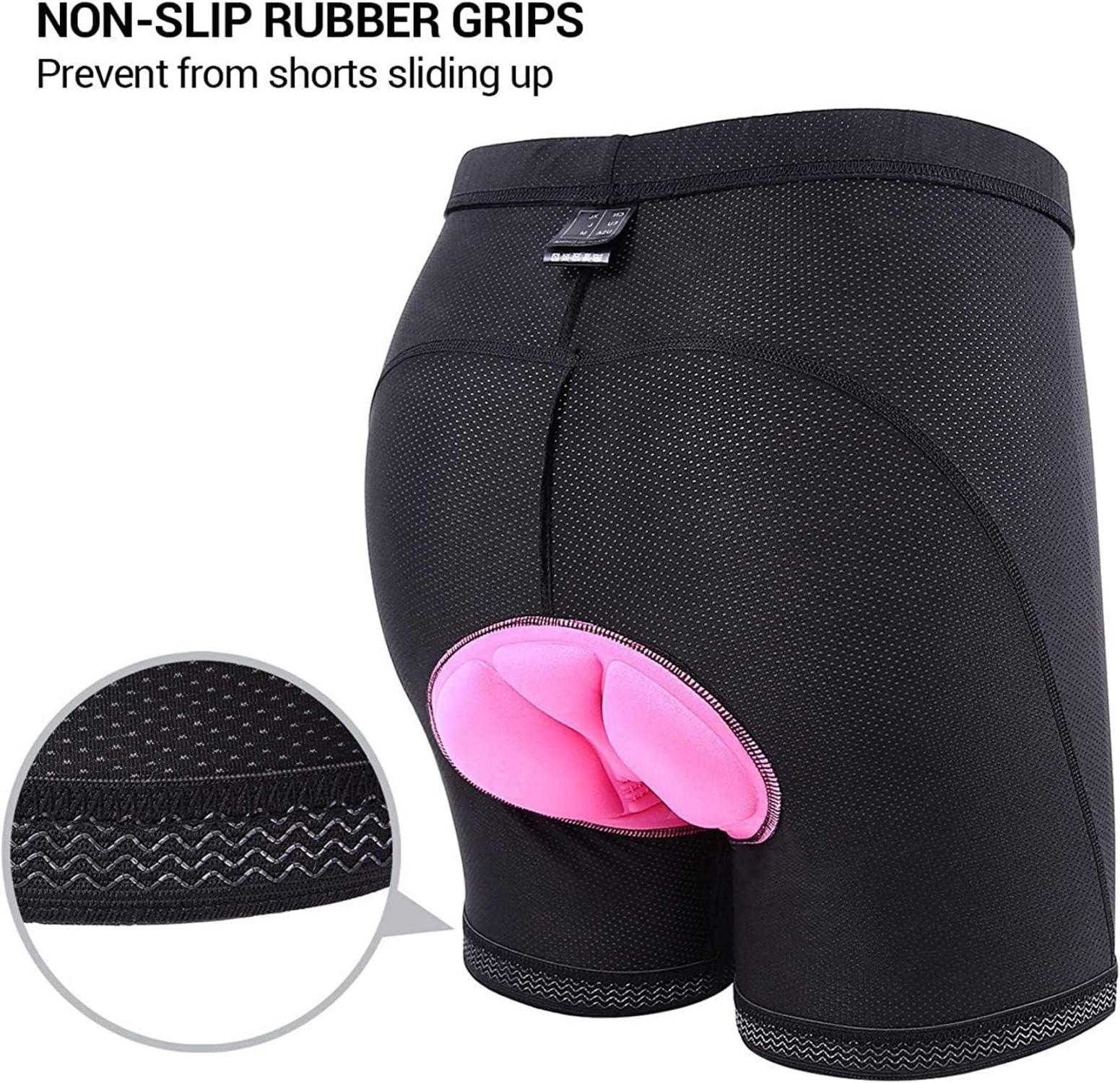 Sportneer Damen Radlerhose mit 3D-Gel, Radsport
