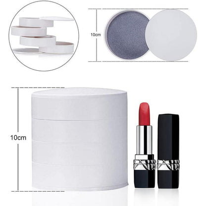 Schmuckaufbewahrung Schmuckkästchen Damen Organizer 4 Ebenen