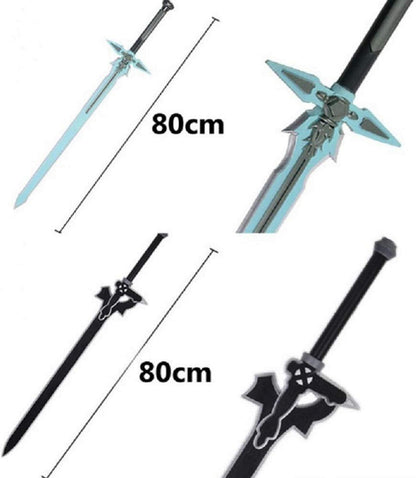damdos Dark Repulser Kirigaya Sword 31.5inch Cosplay Prop PU Foam