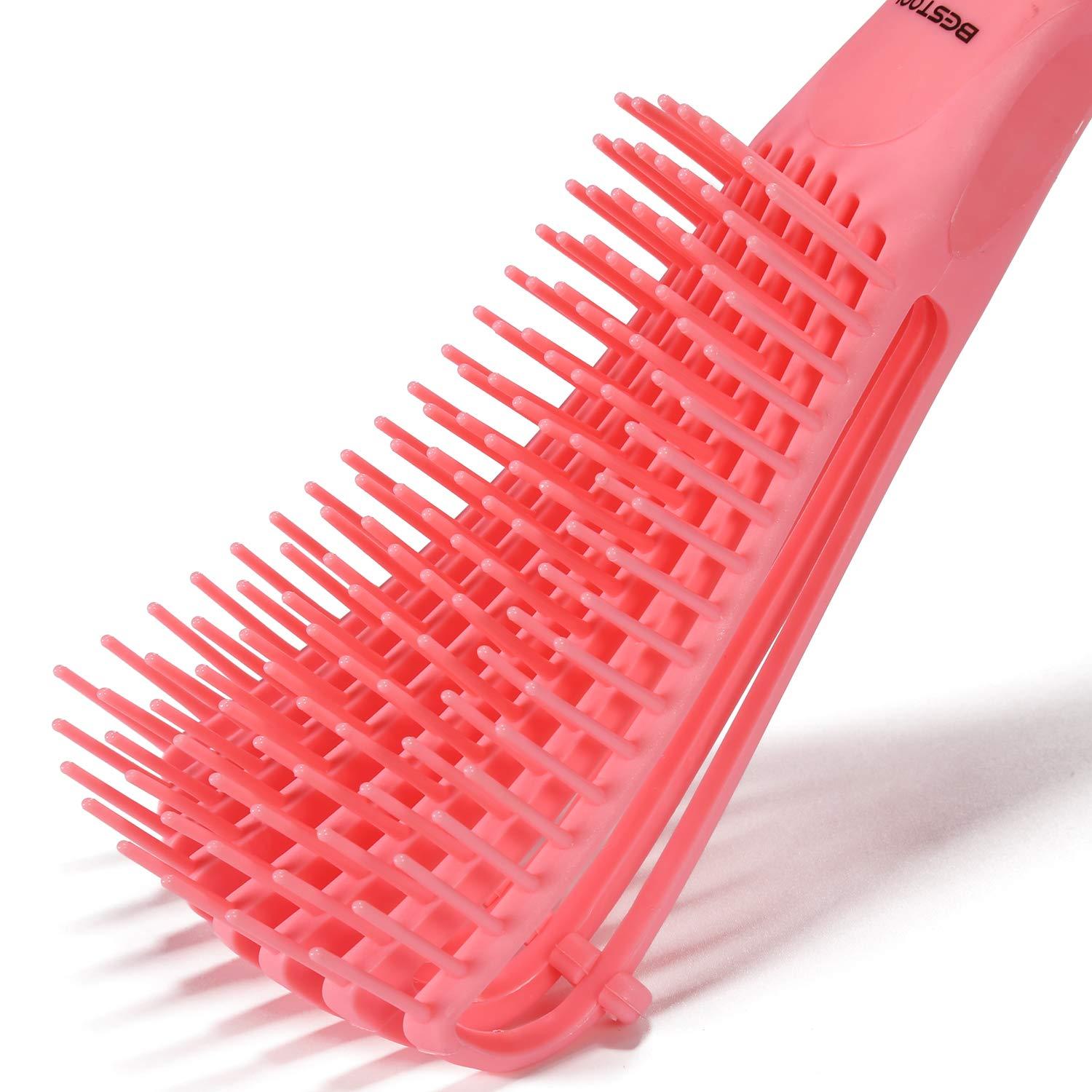 Lockenbürste für Naturhaar Afro Haare 3a bis 4c, Entwirrbürste