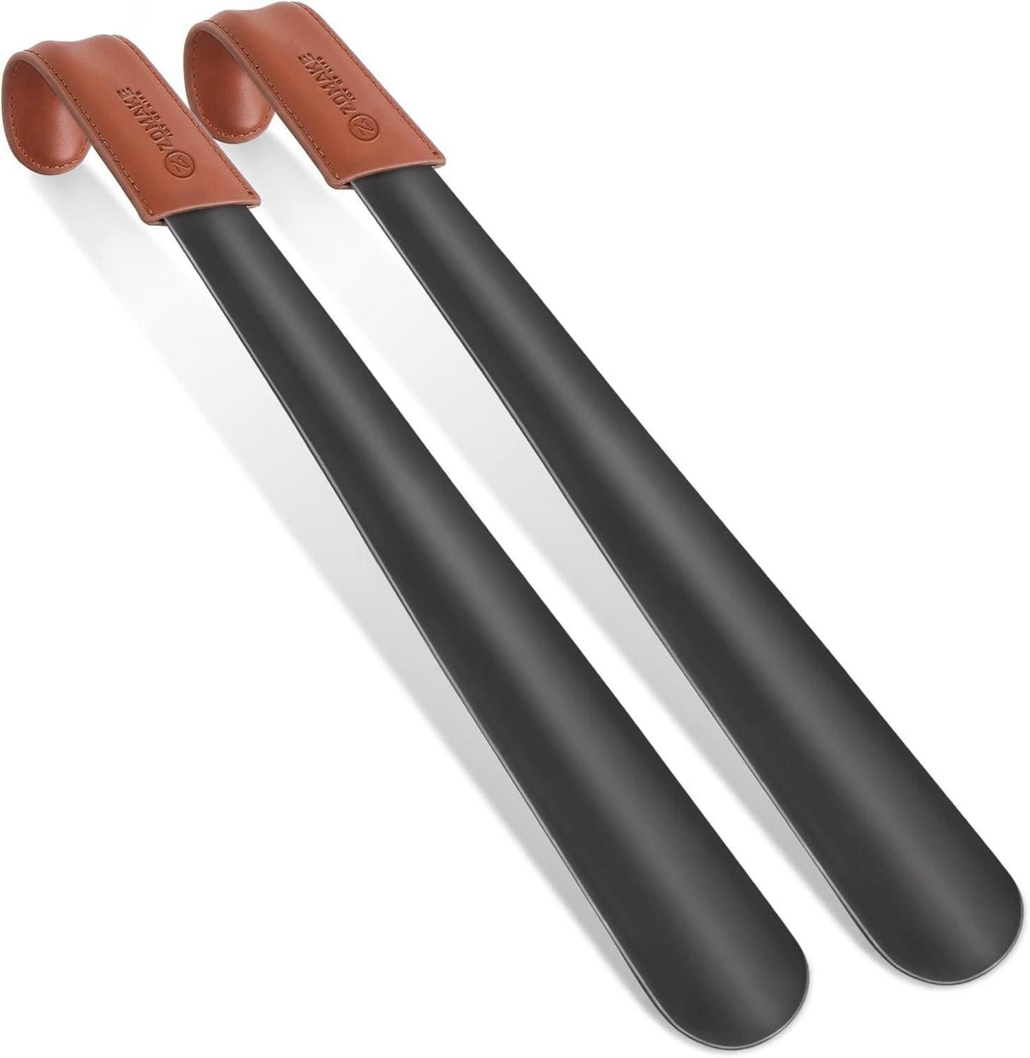 Schuhlöffel Metall Lang 42cm - Schuhanzieher Edelstahl Shoe