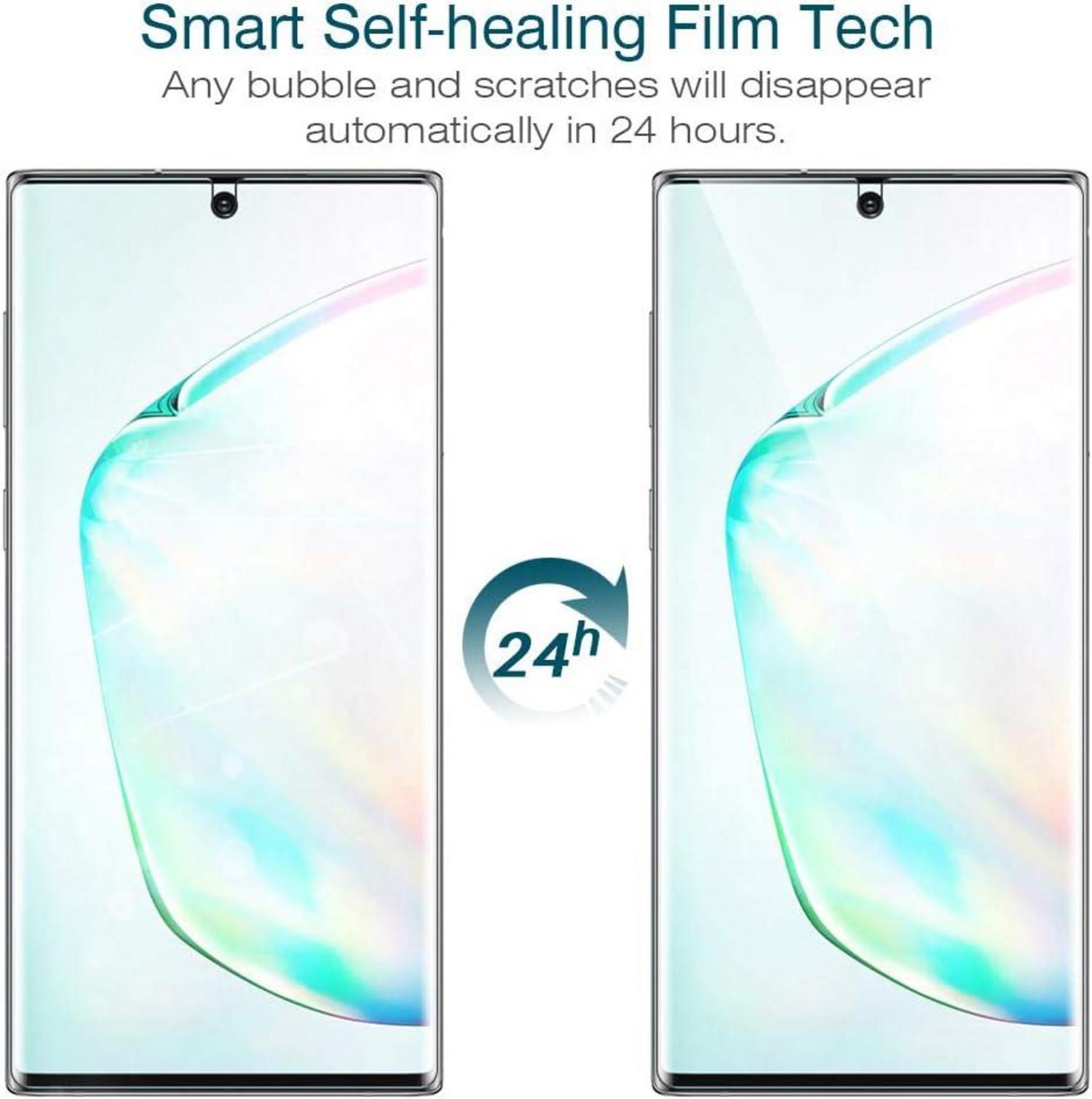 3er Set Displayschutzfolie Samsung Galaxy Note 10 TPU HD transparent
