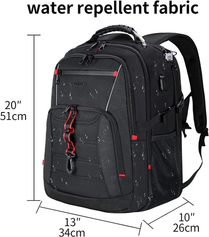 KROSER Laptop Rucksack Herren 18.4 Zoll Wasserdicht