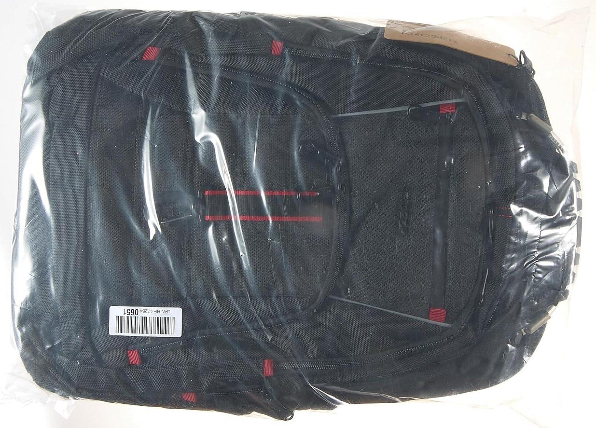 KROSER Laptop Rucksack Herren für 18.4 Zoll Laptop Wasserdicht Schwarz