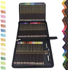 72 Buntstifte Set Profi Art Zeichenstifte Ölbasiert Gemischt