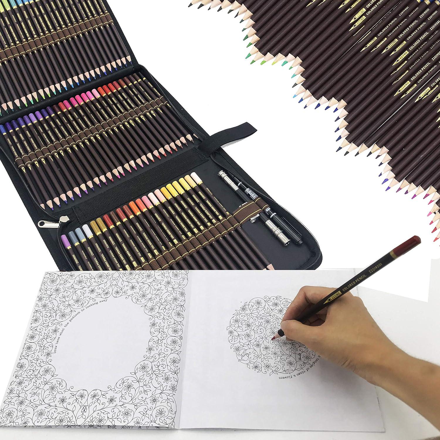 72 Buntstifte Set Zeichnen & Schreiben Professionelle Farben