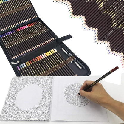 72 Buntstifte Set Zeichnen & Schreiben Professionelle Farben