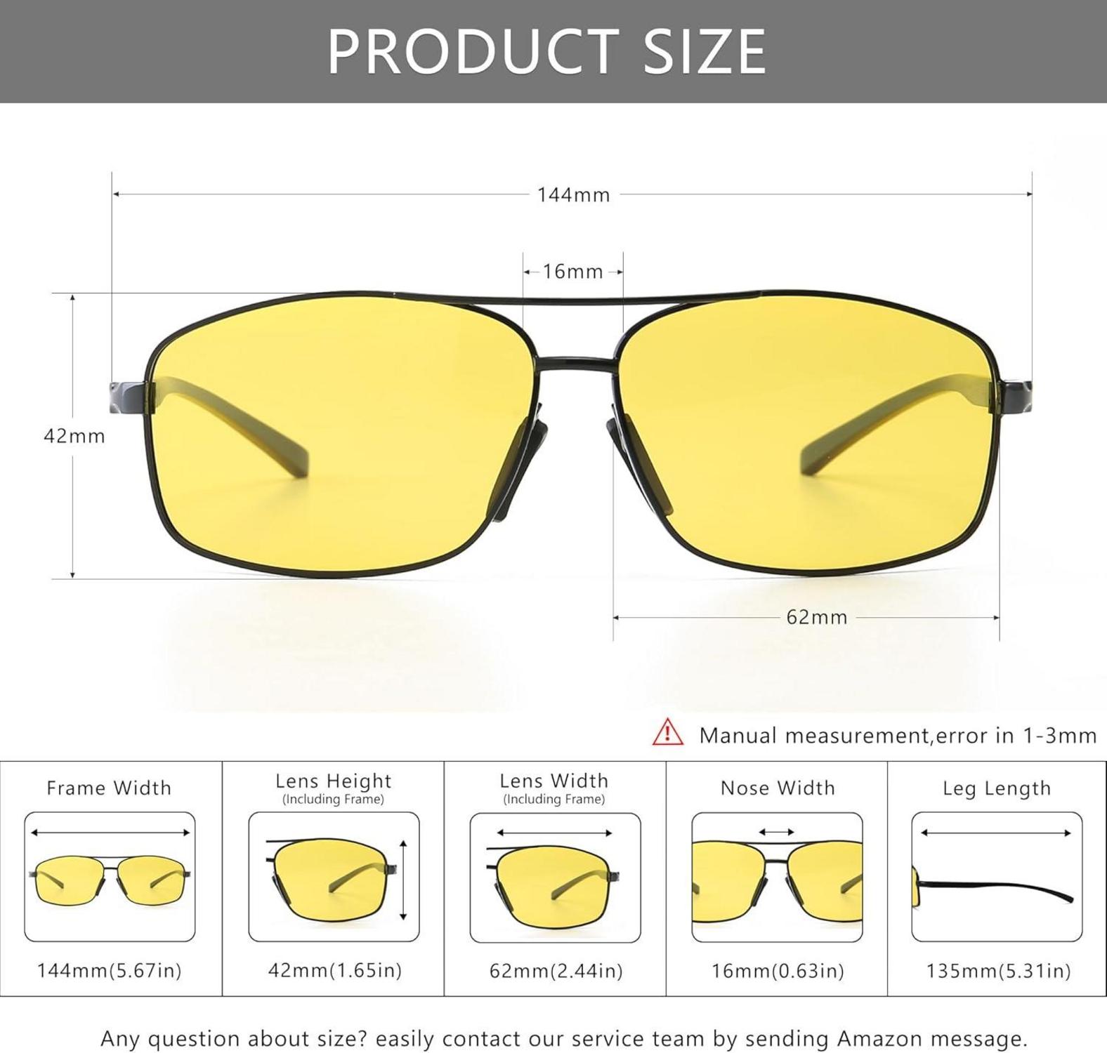 Ultraleichte Polarisierte HD Sonnenbrille Herren UV400 Schutz