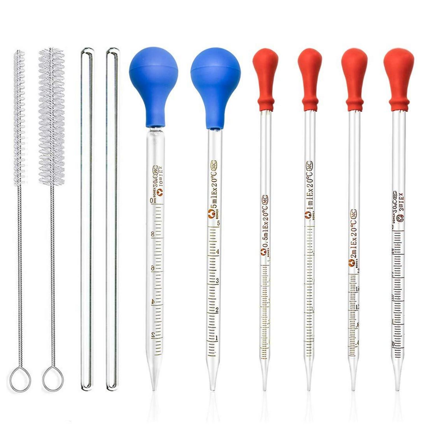 Glas Pipetten Set Tropfpipetten Labor Lebensmittel Medizin