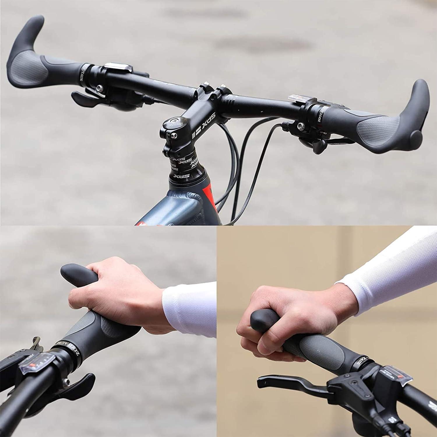 Ergonomische Fahrradgriffe 1 Paar Rutschfester Lenker für 22 mm Fahrrad