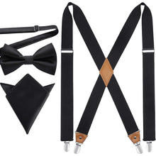 Herren Hosenträger X-Form Starken Metall Clip Elastisch