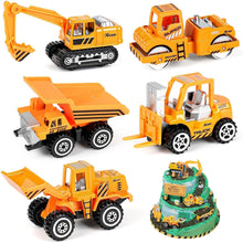 Metall Baustellenfahrzeuge Spielzeug Set 5 Stück Bagger