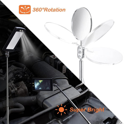 5er Teleskop Werkzeugset - Inspektionsspiegel, Magnet