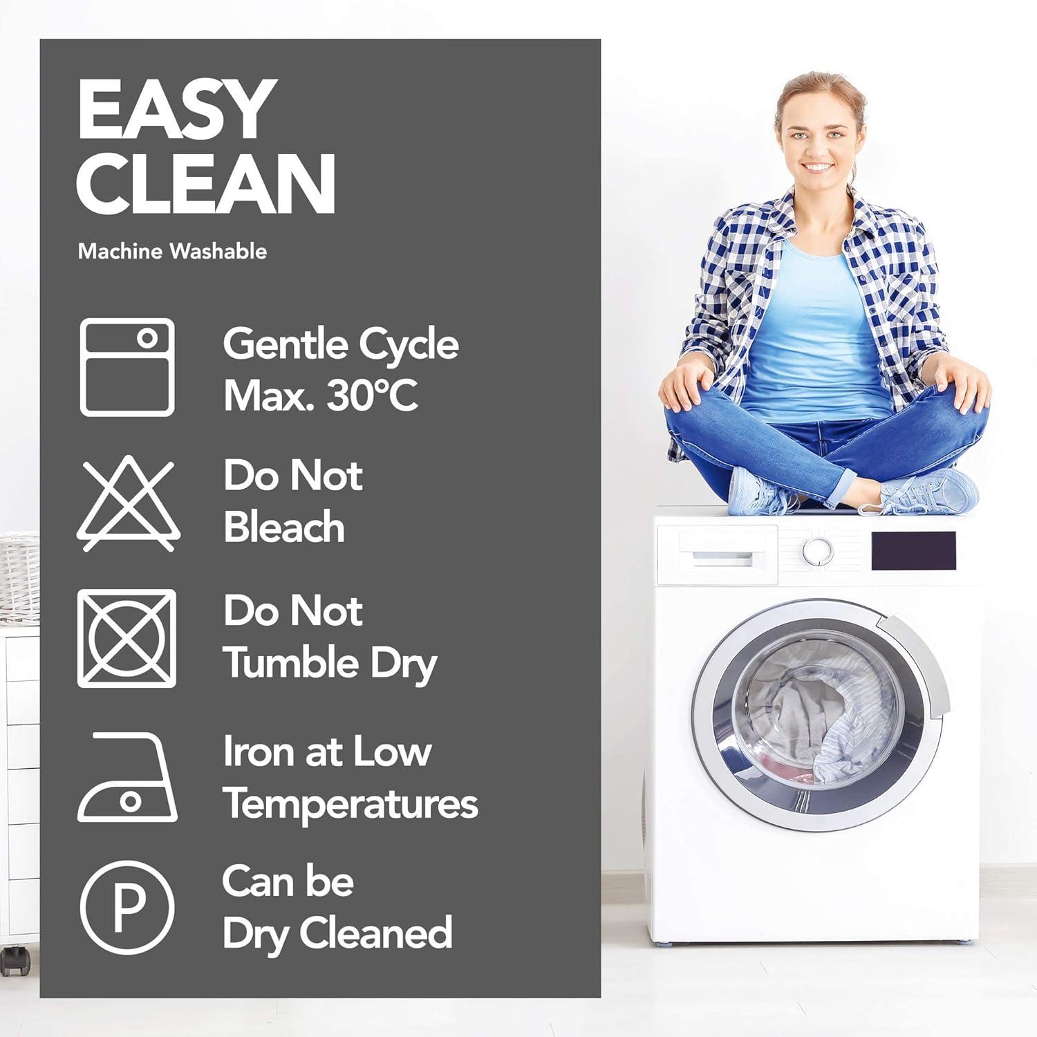 Blickdichte Vorhänge mit Kräuselband 175x140 cm Hellgrau 2er Set