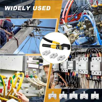 Hydraulische Presszange Crimpzange 10T 4-70 mm² Elektrische