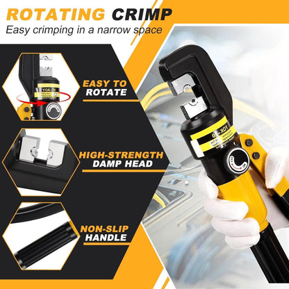 Hydraulische Presszange Crimpzange 10T 4-70 mm² Elektrische