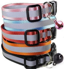 MAIYADUO Katzenhalsband reflektierend mit Glocke