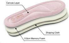 Memory Foam Einlegesohlen für Damen Herren - Weiche