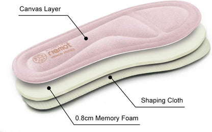 Memory Foam Einlegesohlen für Damen Herren - Weiche