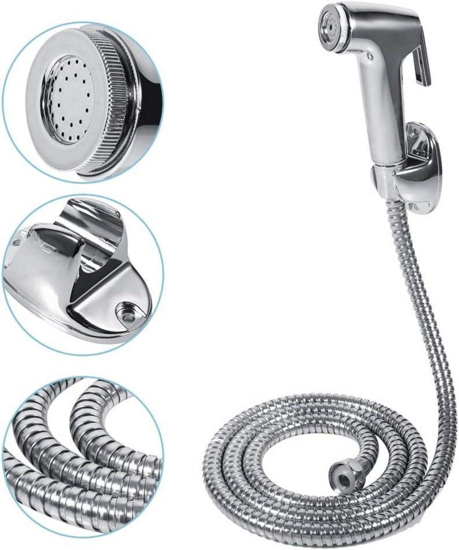 Bidet-Sprüh-Set multifunktionale Handbrause WC-Dusche Wandhalter 120cm