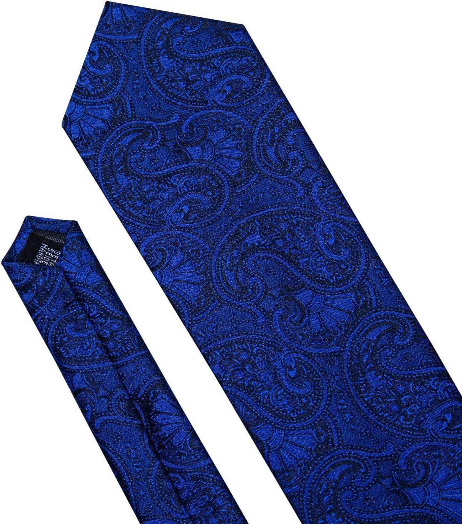 Designer Classic Herren Krawatten Set mit Einstecktuch