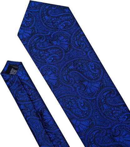 Designer Classic Herren Krawatten Set mit Einstecktuch