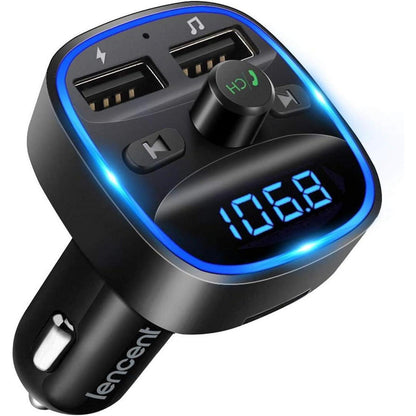 Bluetooth FM Transmitter Auto Adapter Freisprecheinrichtung