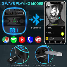 Bluetooth FM Transmitter Auto Adapter Freisprecheinrichtung