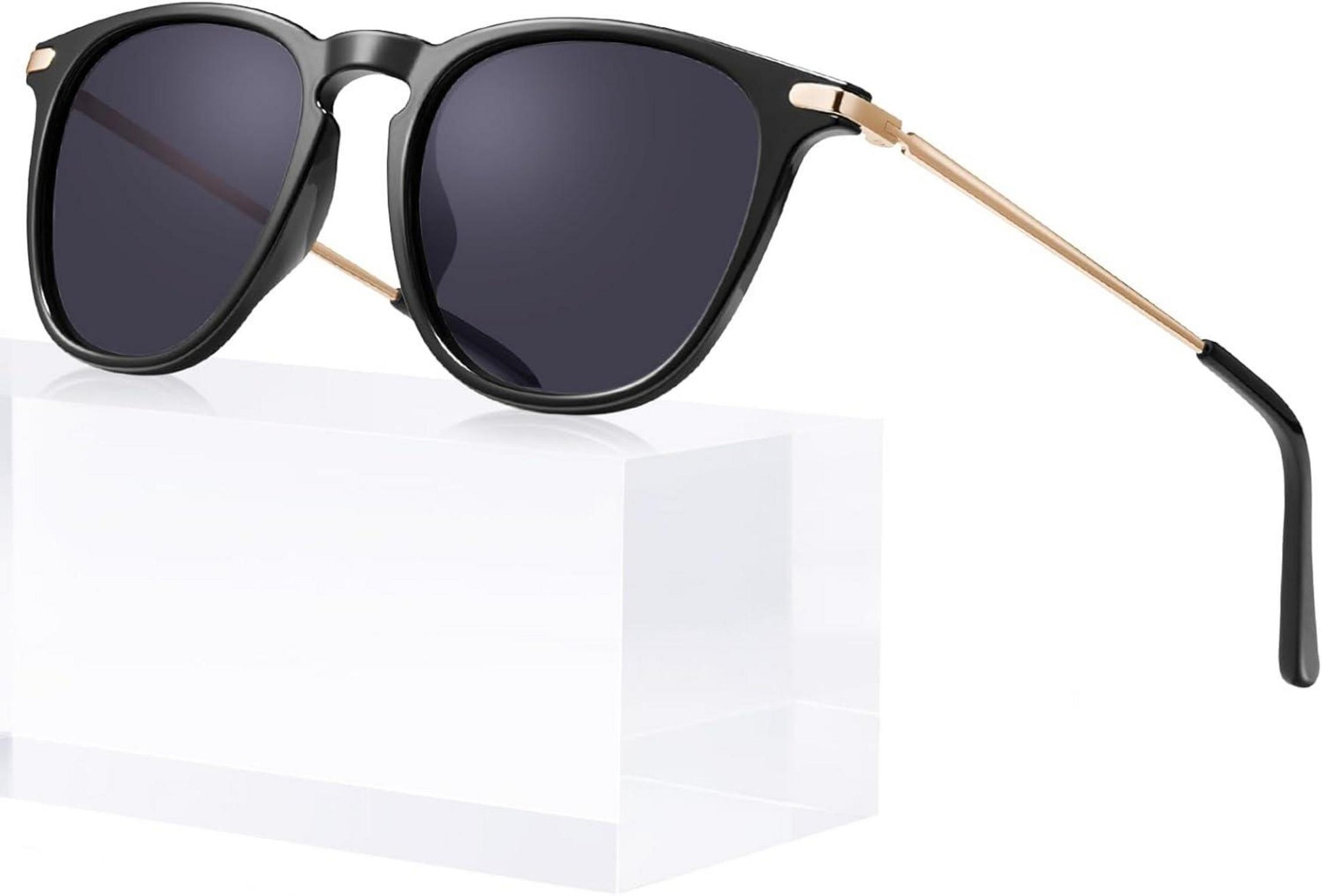 Polarisierte Damen Sonnenbrille Vintage Blaulichtfilter UV 400 Schutz