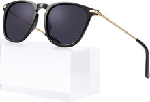 Polarisierte Damen Sonnenbrille Vintage Blaulichtfilter UV 400 Schutz