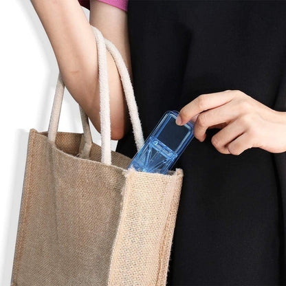 Tablettenteiler für große und kleine Tabletten mit Reinigungsbürste