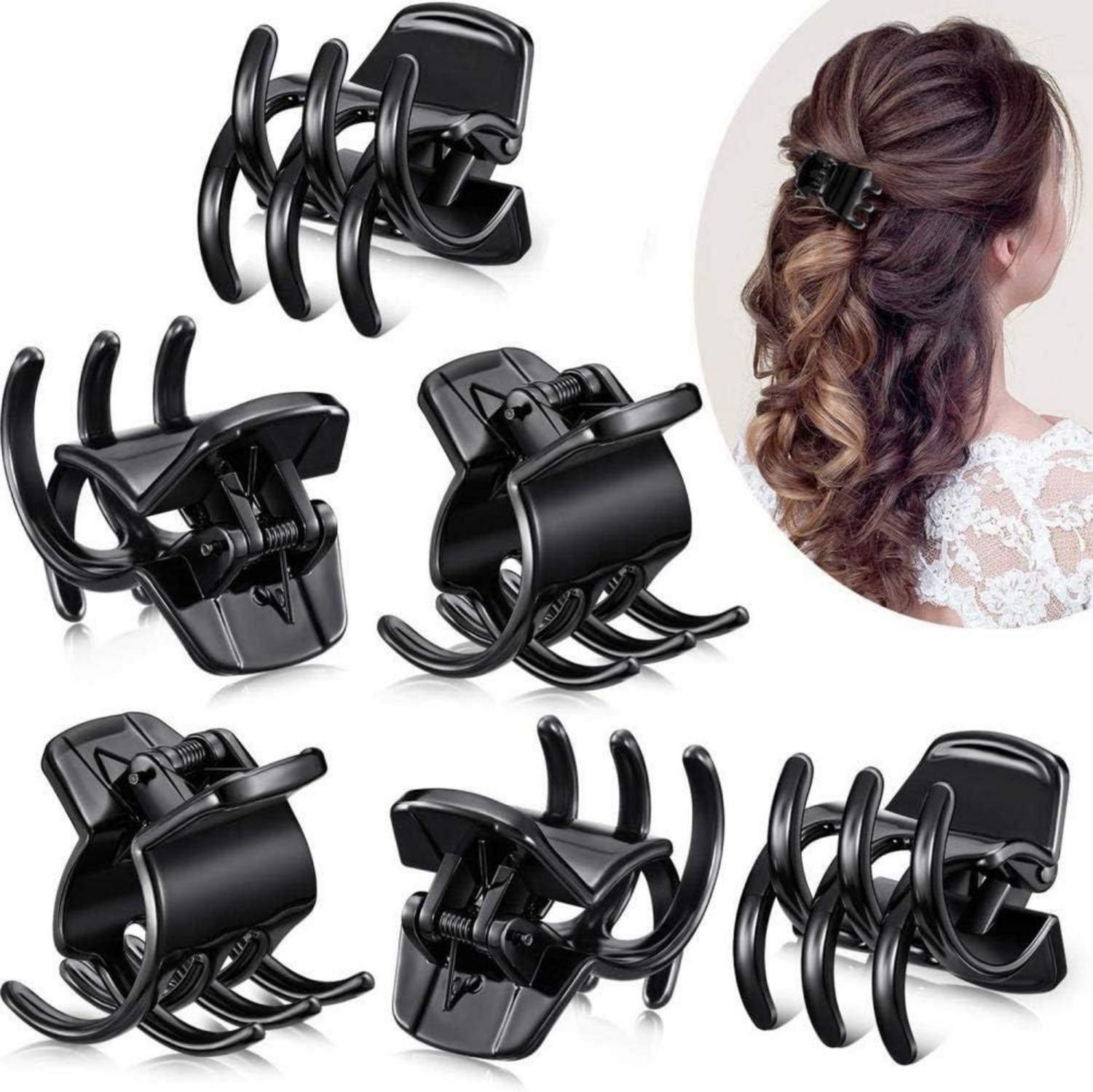12er Pack Haarklauenclips Mittelgroße Haarstyling Haarspangen 1,3 Zoll