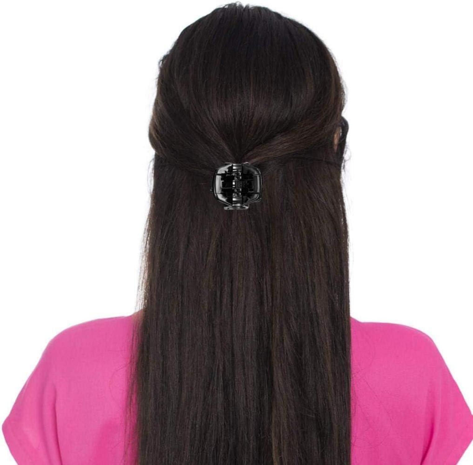 12 Stück Mittelgroße Haarklauenclips Haarstyling-Zubehör in 1,3 Zoll