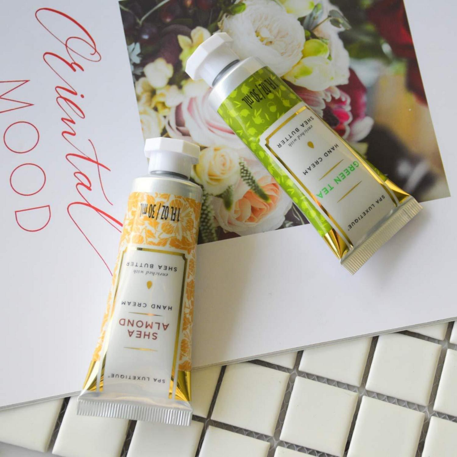 SPA LUXETIQUE Handcreme Geschenkset - 6 tlg. Shea Butter Feuchtigkeitsspender