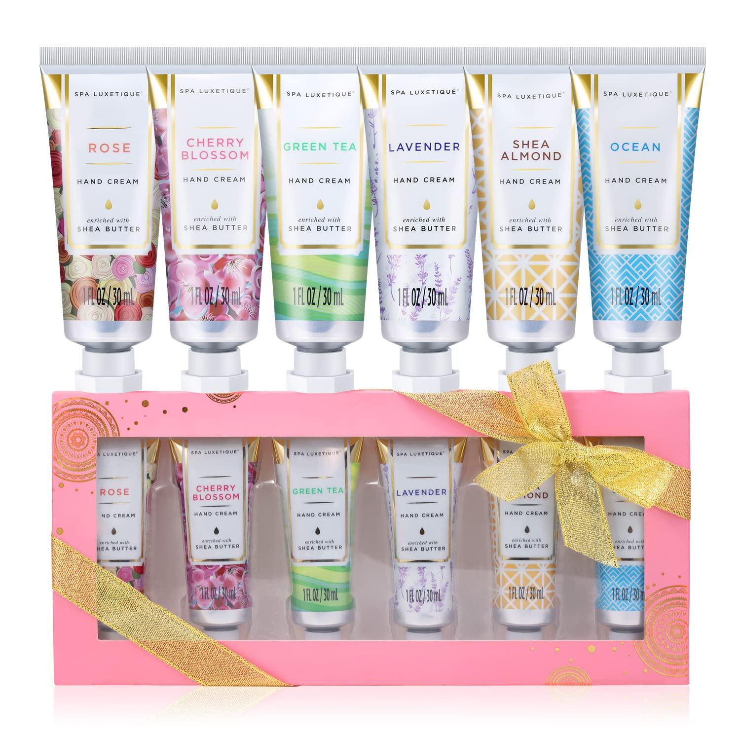 Handcreme Set Feuchtigkeitsspendend 6er Pack mit Düften