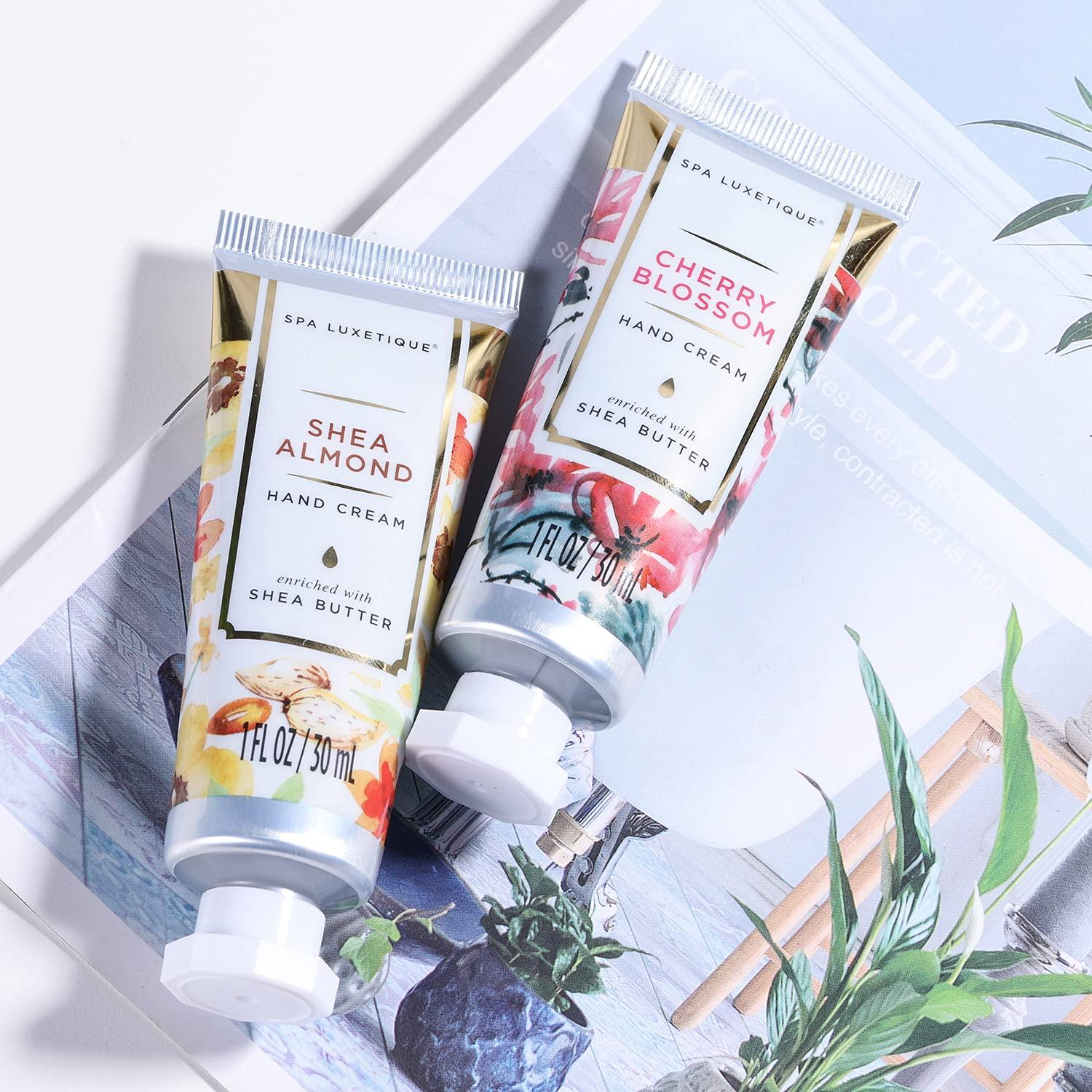 Mini Handcreme Set Shea Butter 6er Pack Feuchtigkeitsspendend Aloe