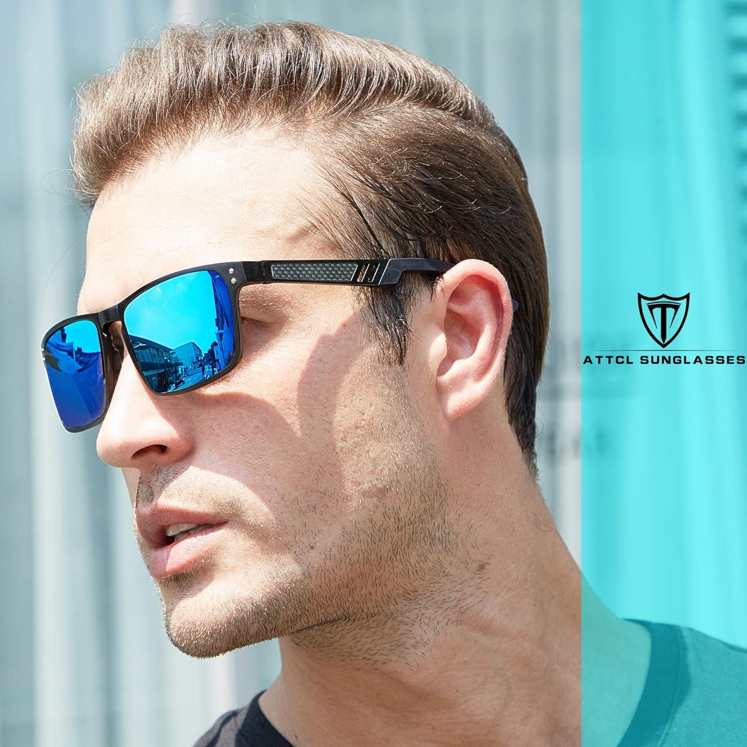 Polarisierte Sonnenbrille Al-Mg Metall Rahmen Ultra Leicht