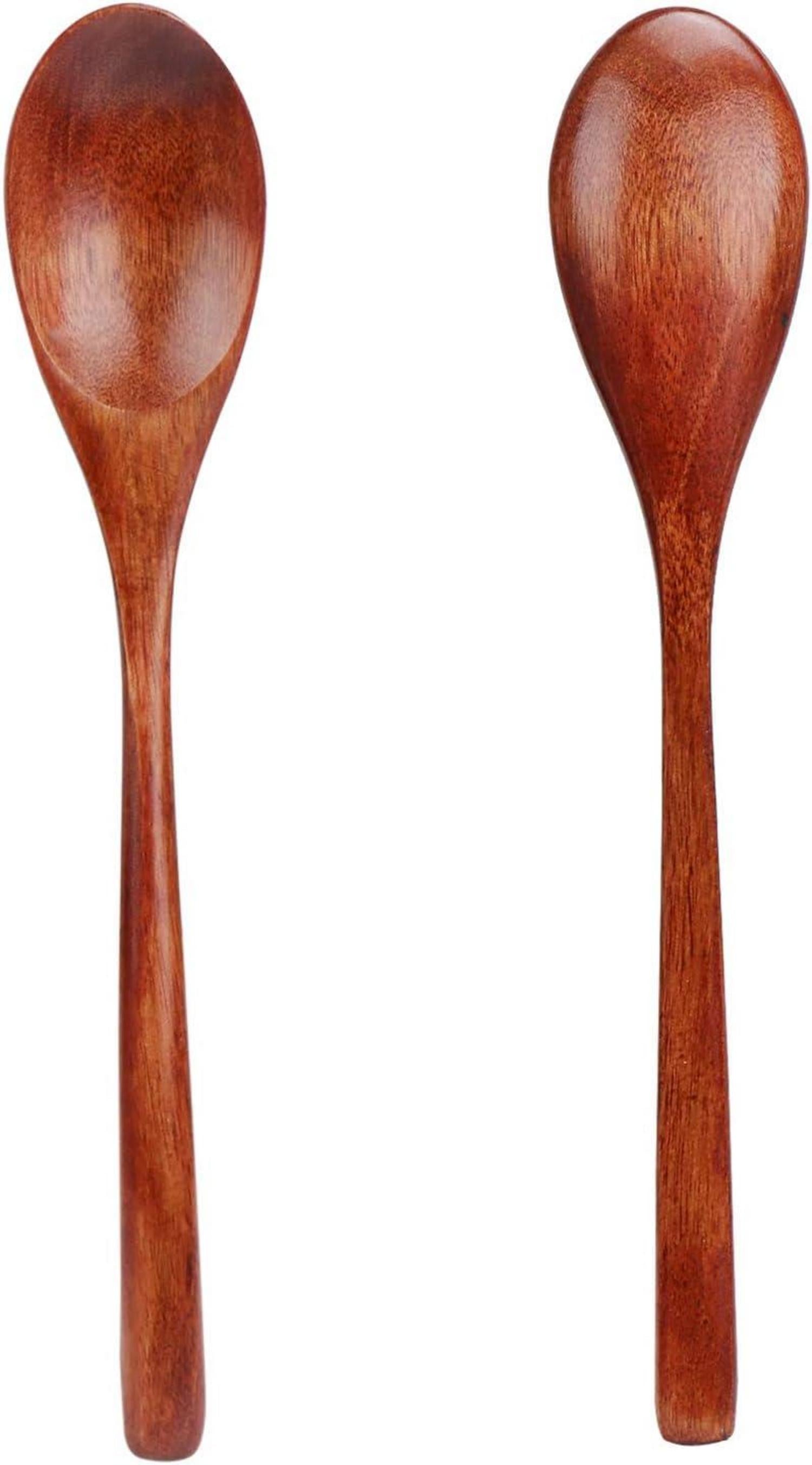 22,5 cm Holzlöffel Set 5 Stück Japanischer Stil Suppenlöffel