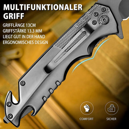 Taschenmesser Klappmesser Rettungsmesser mit Glasbrecher