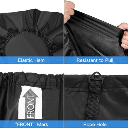 Wasserdichte Bootsplane 14-16ft – Schutzcover für V-Rumpfboote