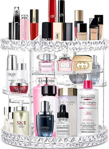 Acryl Make-up Organizer mit 360° Rotation und 8 Ebenen