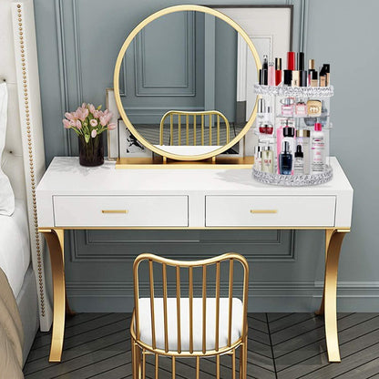 Acryl Make-up Organizer 360 rotierenden Vanity Parfüm Halter Clear