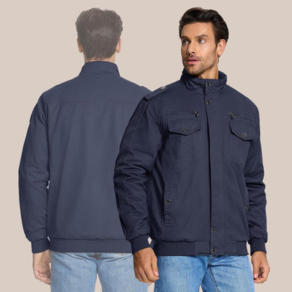 Herren Winter Fleecejacke Outdoor Sherpa Fieldjacke Warm