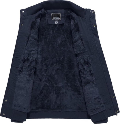 Herren Winter Fleecejacke Outdoor Sherpa Fieldjacke Warm