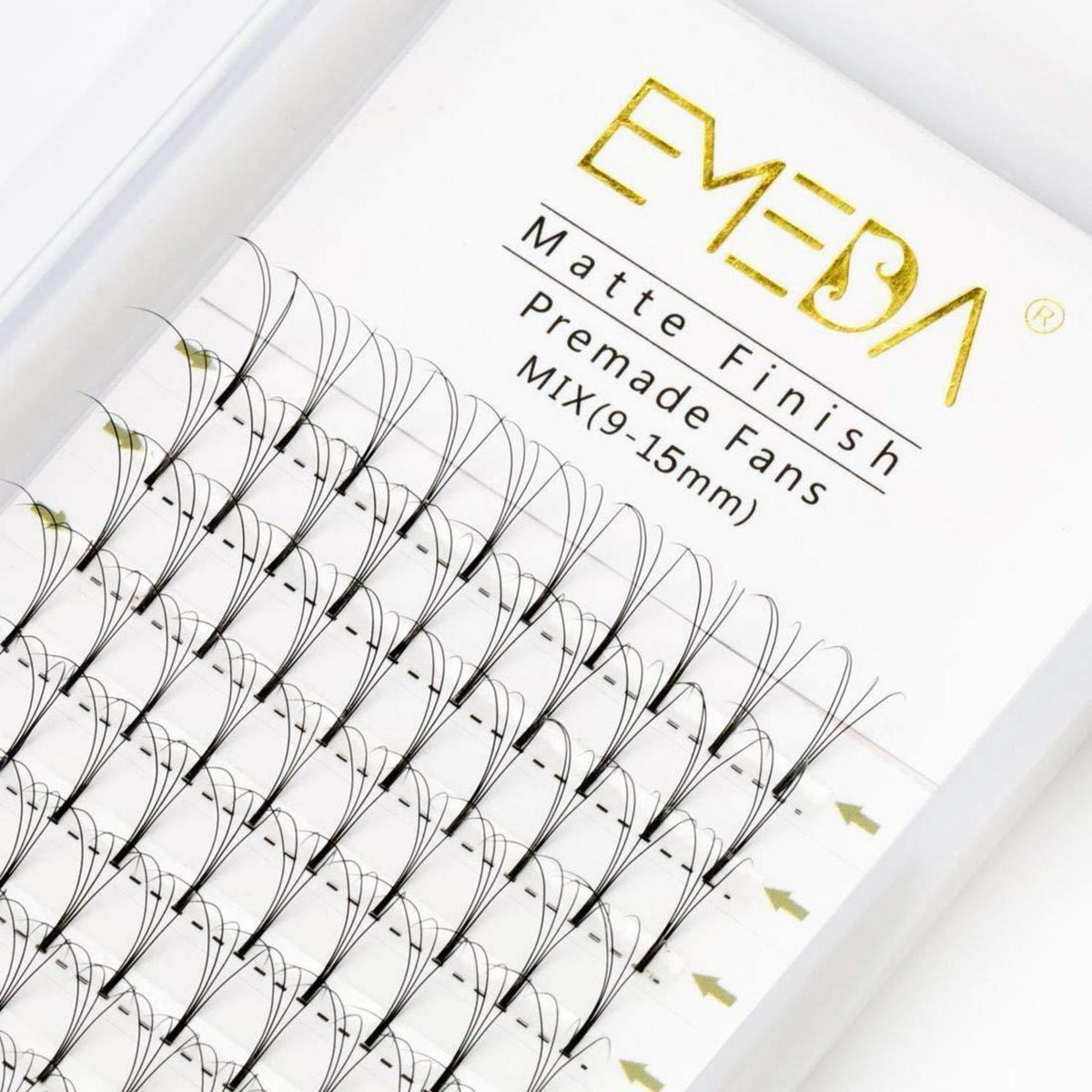 4D Volumen Wimpern Set 0.07mm - Mix aus 9-15mm