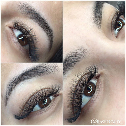 4D Volumen Wimpern Set 0.07mm - Mix aus 9-15mm