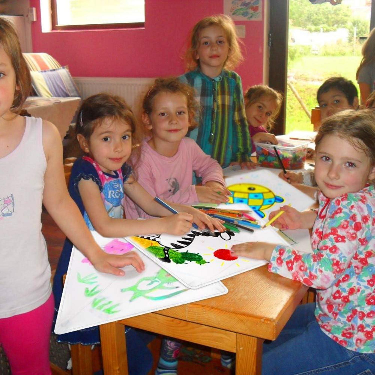 DIY Drachen für Kinder Set mit 12 Markern - Party Pack 6 Stück
