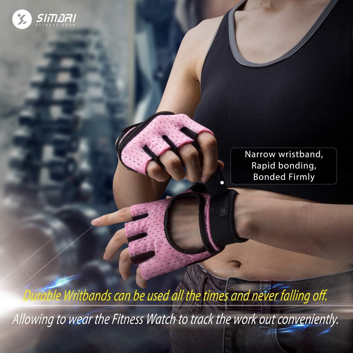 SIMARI Trainingshandschuhe Volle Finger Unterstützung Handgelenk Fitness