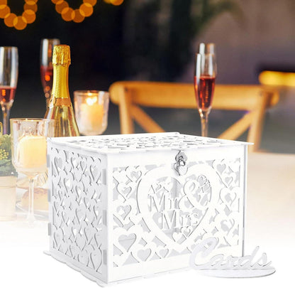 Hochzeit Geschenkkartenbox Vintage Holz Karten Geld Briefbox mit